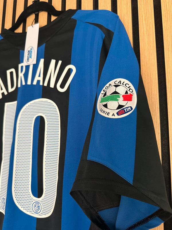 Maillot Inter Milan 2004-2005 Adriano