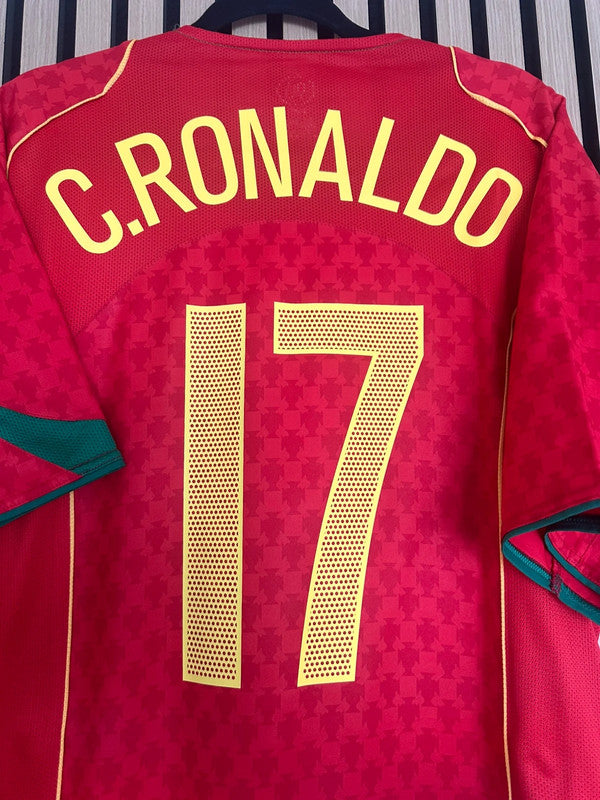 Maillot Portugal 2004 Euro Ronaldo