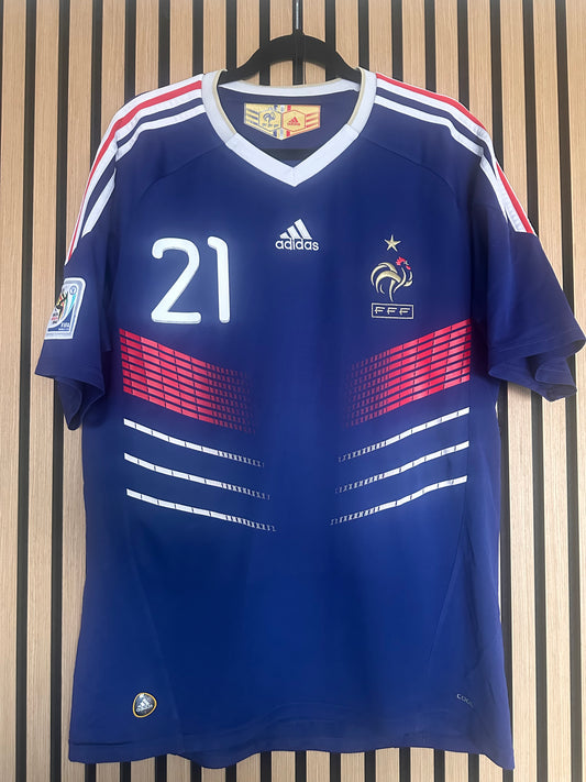 Maillot France Domicile 2010 Anelka vintage - photo 2
