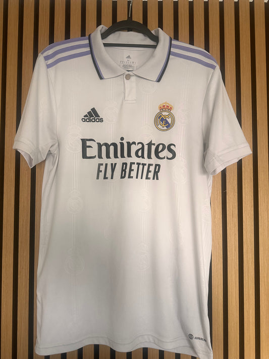 Maillot Real Madrid Domicile 2022-2023 Benzema Ballon d'or vintage - photo 2