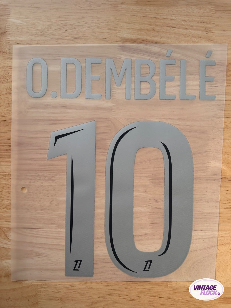 Flocage Dembélé N°10 PSG 2025-2026 Fourth vintage