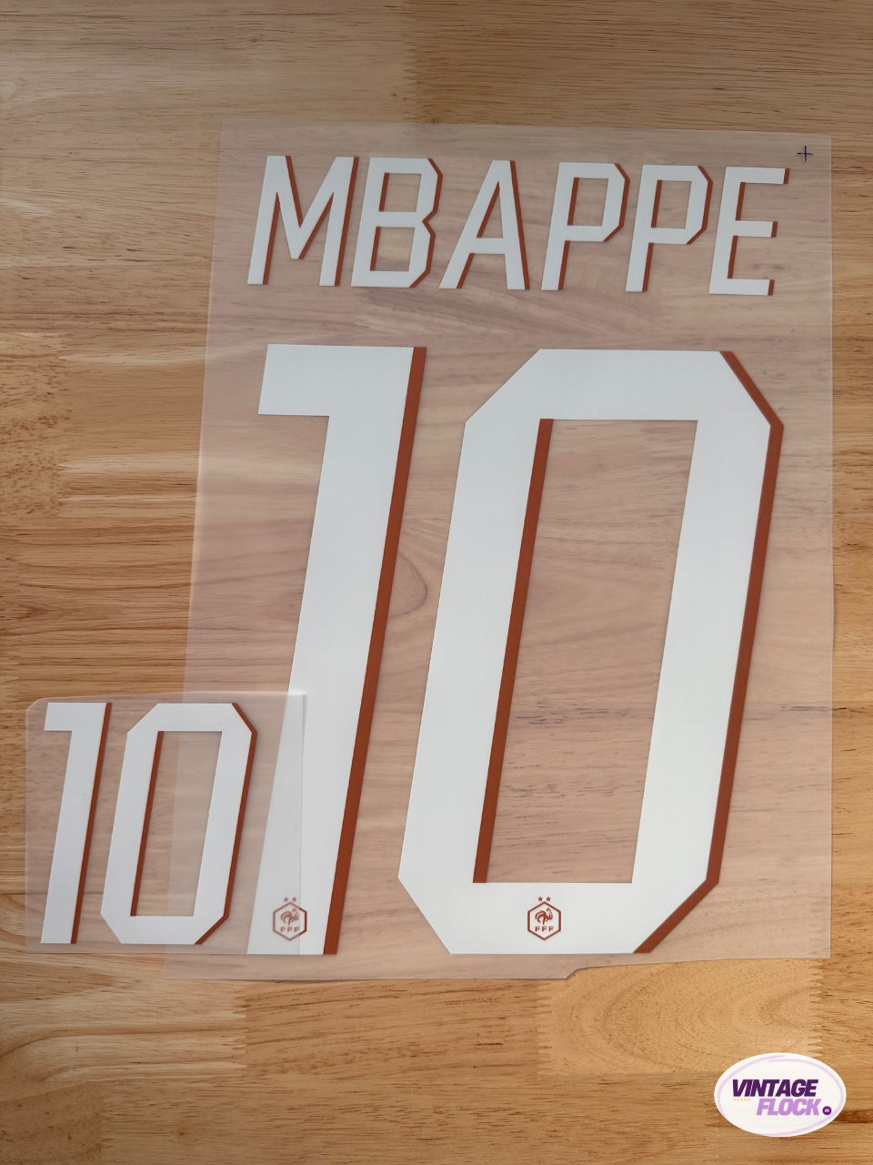 Flocage Mbappé N°10 France 2026 Domicile vintage