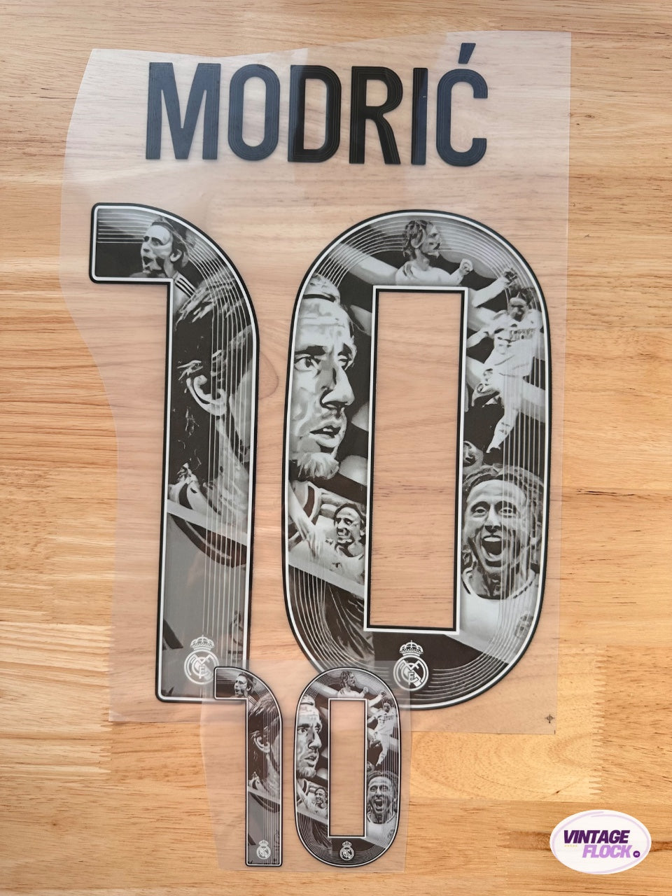 Flocage Modric N°10 Real Madrid 2025-2026 Spécial vintage