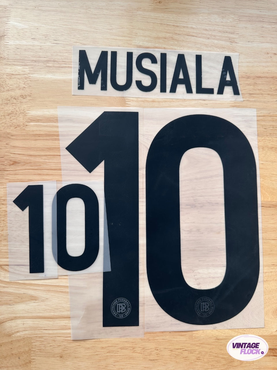 Flocage Musiala N°10 Allemagne 2025 Edition 125 ans vintage