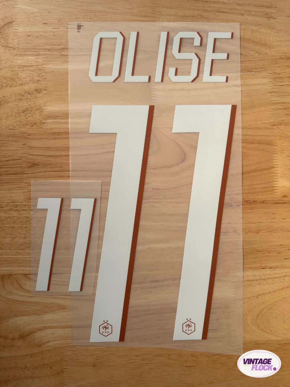 Flocage Olise N°11 France 2026 Domicile vintage