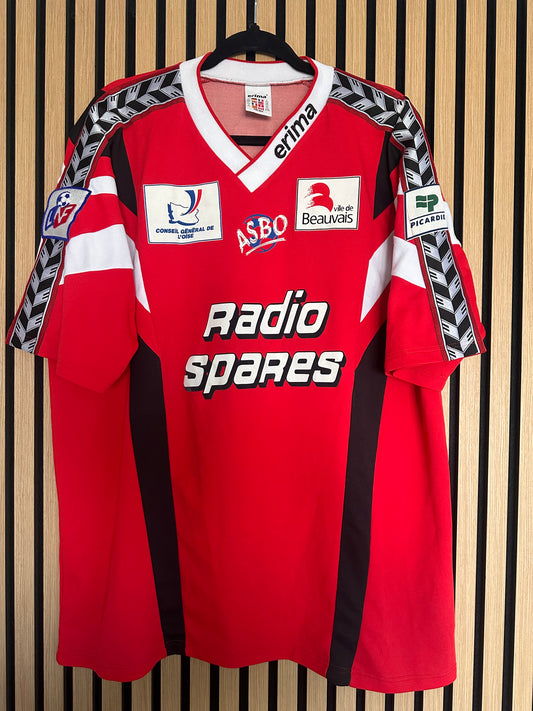 Maillot AS Beauvais Oise Domicile 2000 vintage - photo 2 sur 13
