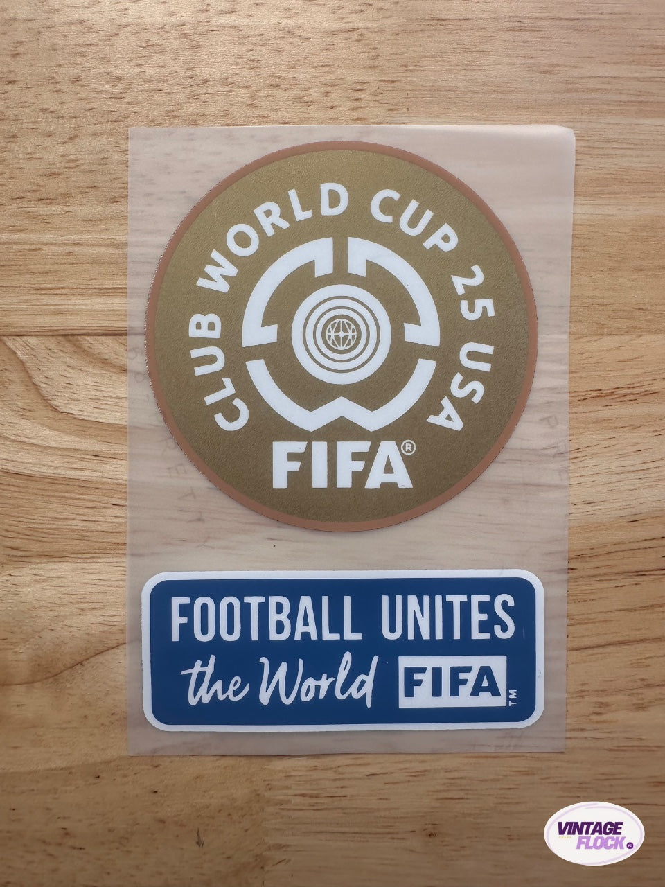 Patch Coupe du Monde des Clubs 2025 Bleu vintage