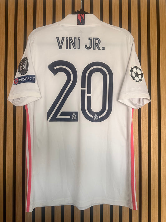 Maillot Real Madrid Domicile 2020-2021 Vinicius Junior LDC vintage - photo 1