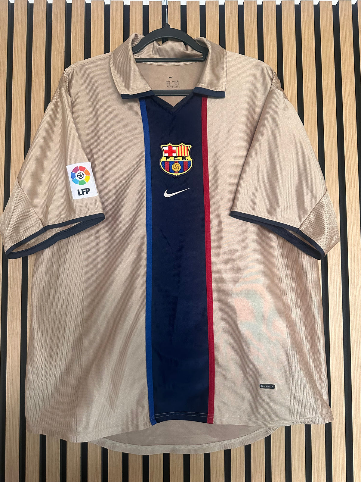 Maillot FC Barcelone Extérieur 2001-2002 vintage - photo 1