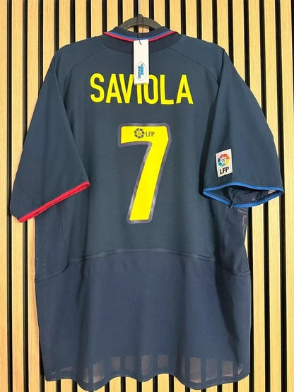 Maillot FC Barcelone 2002-2003 Saviola