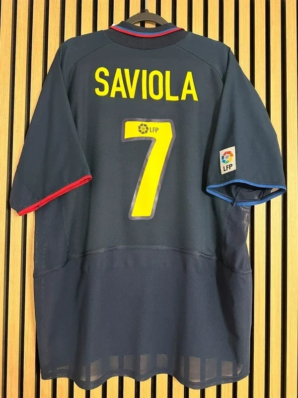 Maillot FC Barcelone 2002-2003 Saviola