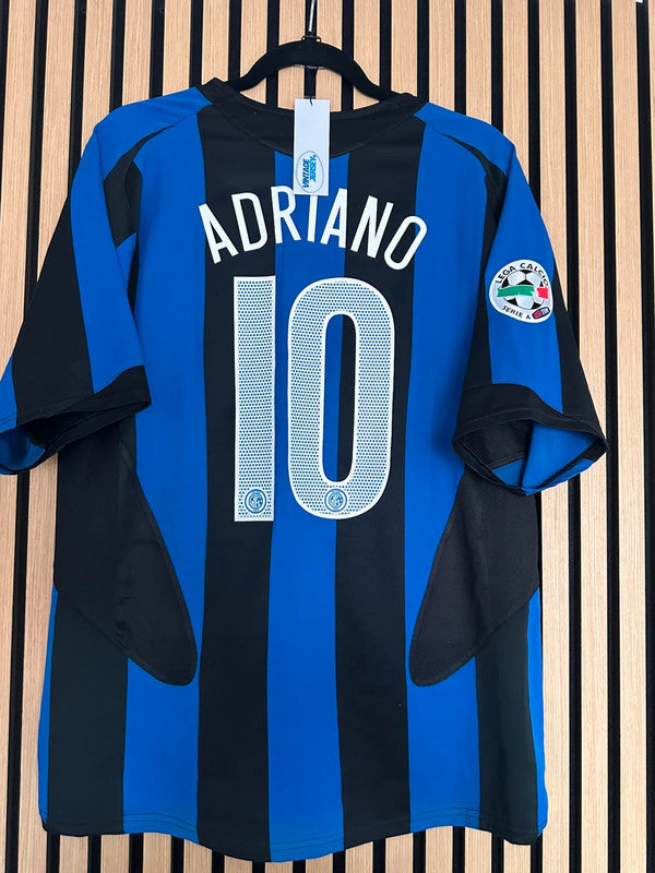Maillot Inter Milan 2004-2005 Adriano
