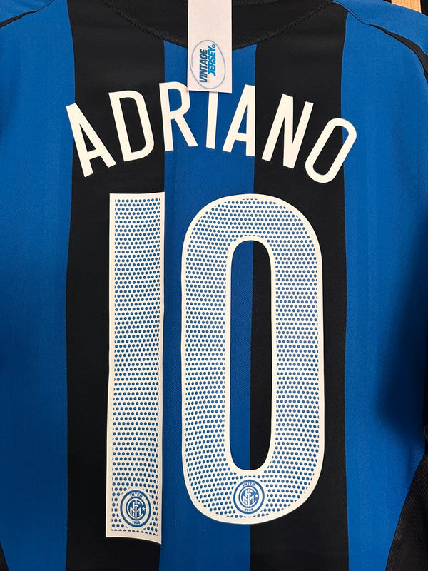 Maillot Inter Milan 2004-2005 Adriano