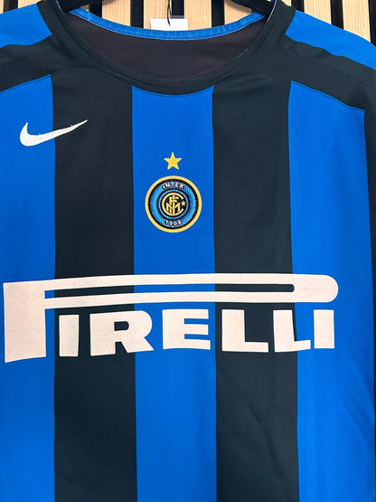 Maillot Inter Milan 2004-2005 Adriano
