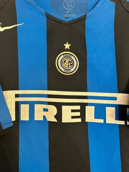 Maillot Inter Milan 2004-2005 total 90