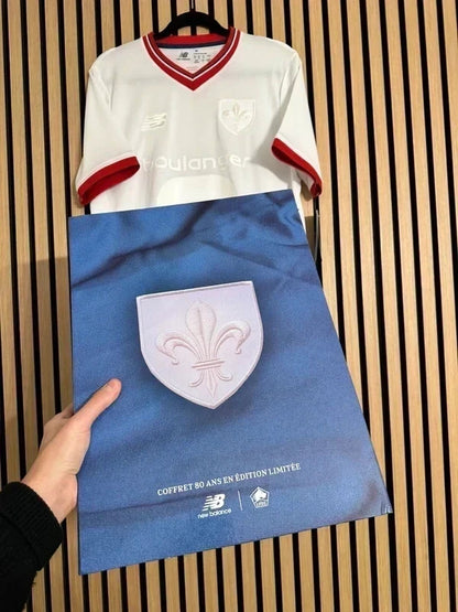 Coffret maillot 2024-2025 80 ans LOSC Baleba