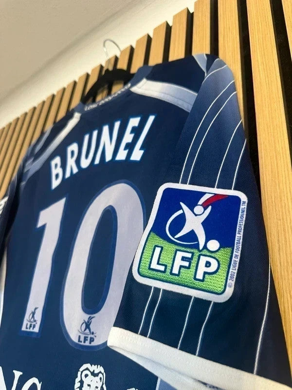 Maillot LOSC 2002-2003 porte Brunel