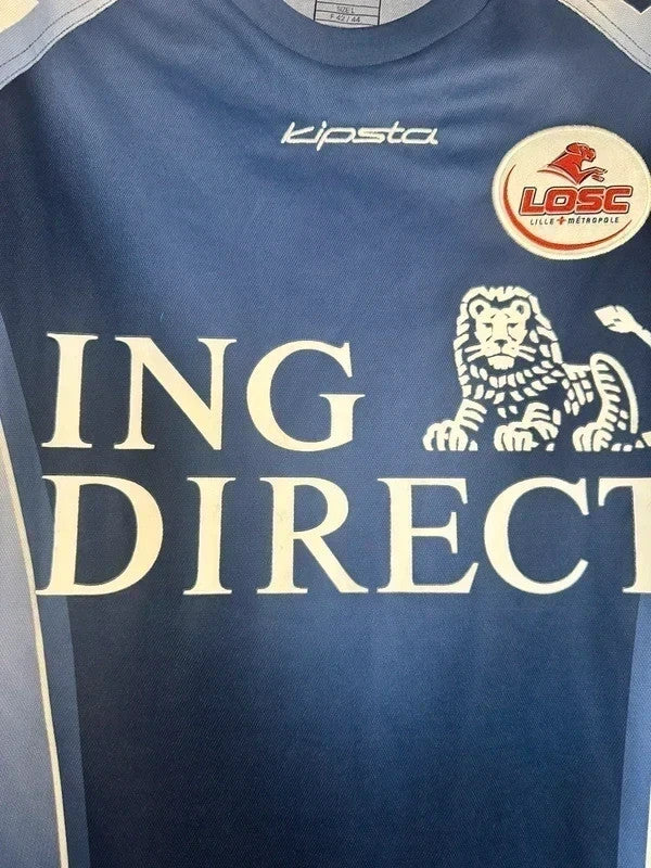 Maillot LOSC 2002-2003 porte Brunel