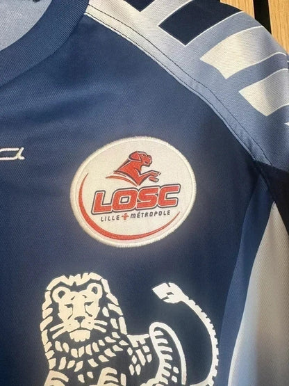 Maillot LOSC 2002-2003 porte Brunel