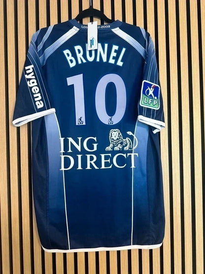 Maillot LOSC 2002-2003 porte Brunel