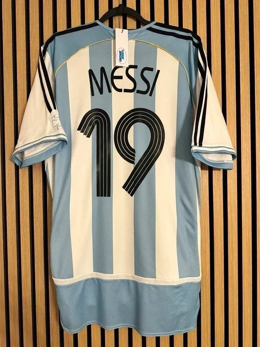 Maillot Argentine 2006 Messi coupe du monde