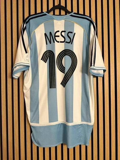 Maillot Argentine 2006 Messi coupe du monde