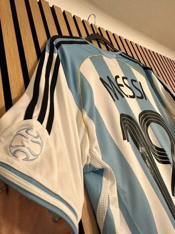 Maillot Argentine 2006 Messi coupe du monde
