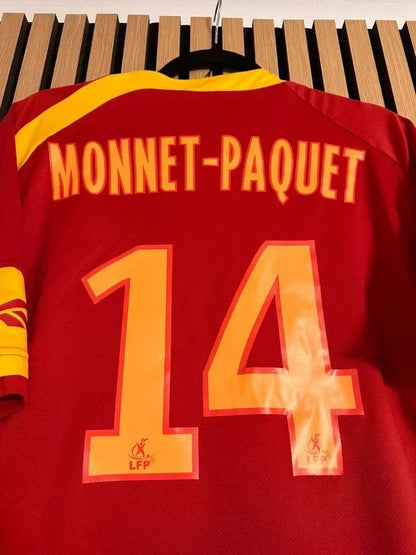 Maillot RC Lens 2009-2010 Monnet Paquet