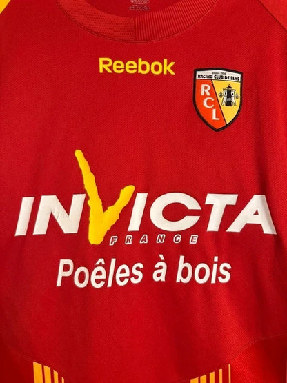 Maillot RC Lens 2009-2010 Monnet Paquet