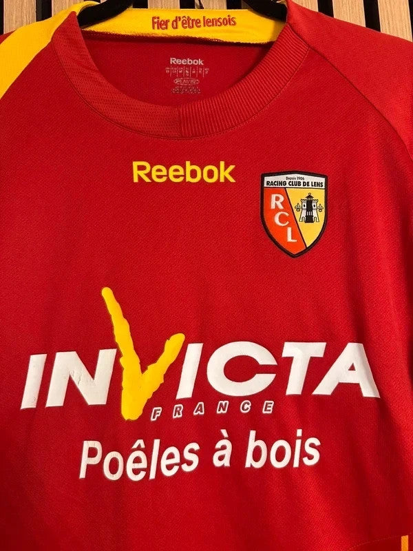 Maillot RC Lens 2009-2010 Monnet Paquet