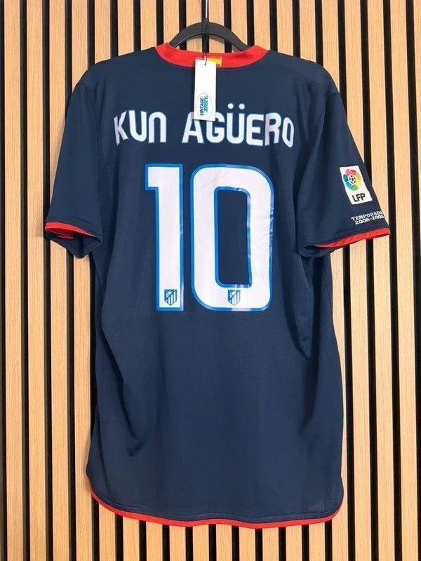 Maillot Atletico Madrid 2008-2009 Kün Aguero