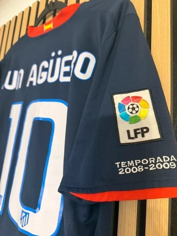 Maillot Atletico Madrid 2008-2009 Kün Aguero