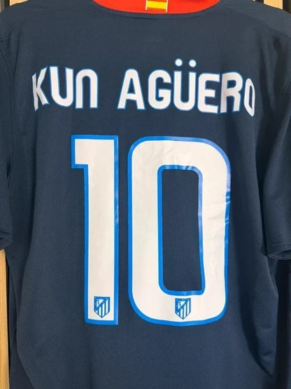 Maillot Atletico Madrid 2008-2009 Kün Aguero