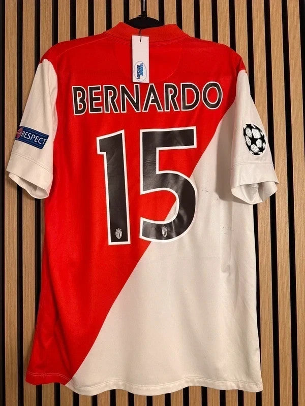 Maillot AS Monaco 2014-2015 LDC Bernardo Silva