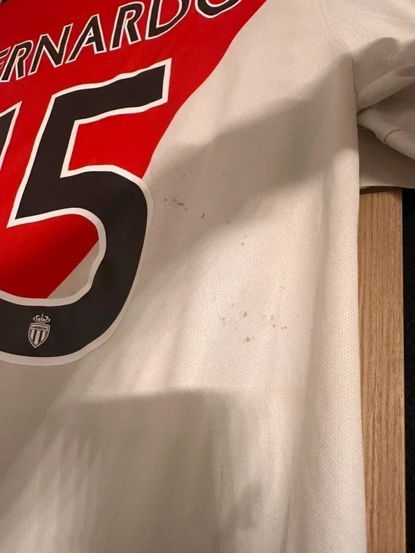 Maillot AS Monaco 2014-2015 LDC Bernardo Silva