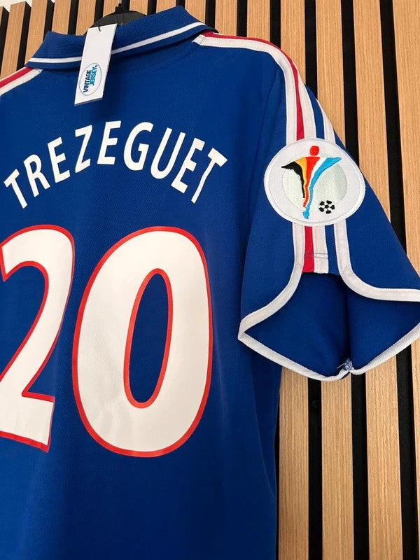 Maillot France 2000 Euro Trezeguet