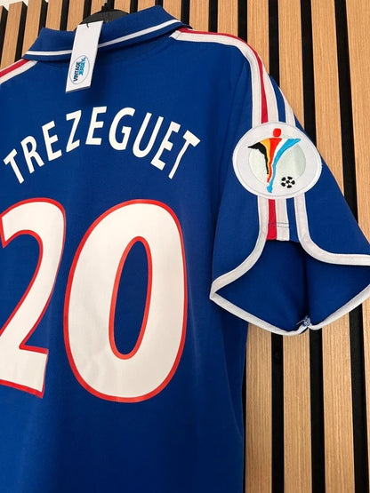 Maillot France 2000 Euro Trezeguet