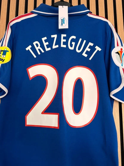 Maillot France 2000 Euro Trezeguet