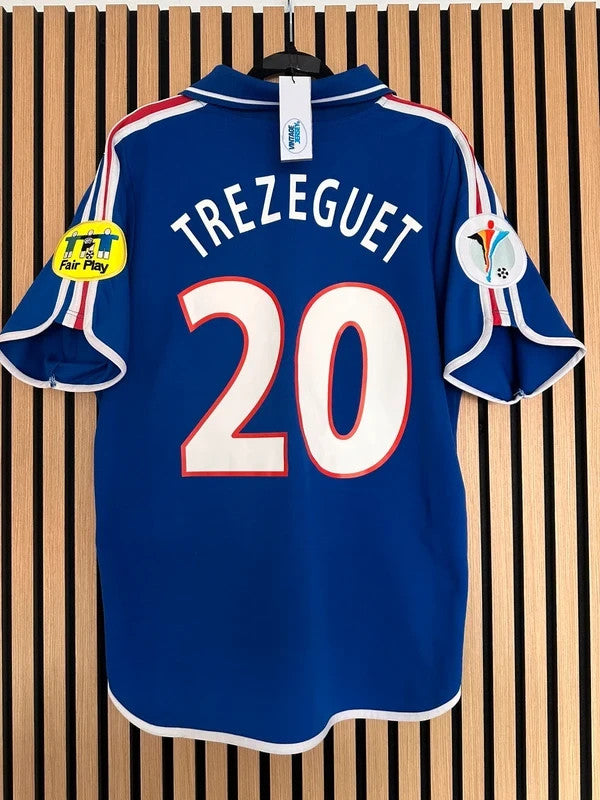 Maillot France 2000 Euro Trezeguet