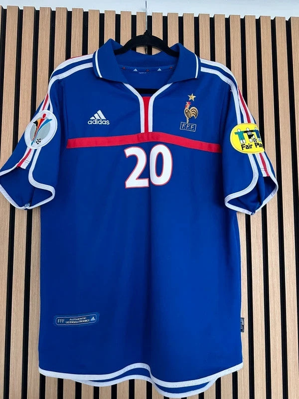 Maillot France 2000 Euro Trezeguet