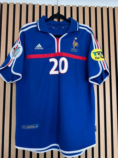 Maillot France 2000 Euro Trezeguet