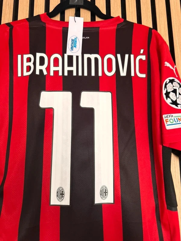 Maillot AC Milan 2021-2022 LDC Ibrahimovic