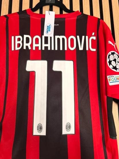 Maillot AC Milan 2021-2022 LDC Ibrahimovic