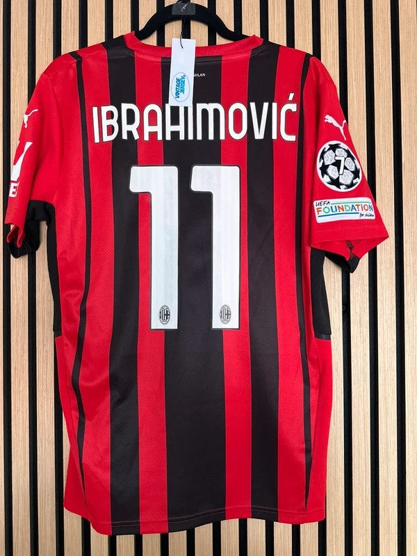 Maillot AC Milan 2021-2022 LDC Ibrahimovic