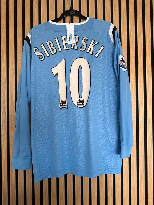 Maillot Manchester City 2004-2005 Sibierski