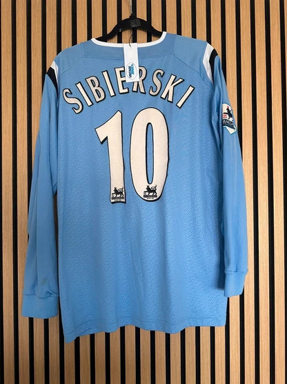 Maillot Manchester City 2004-2005 Sibierski