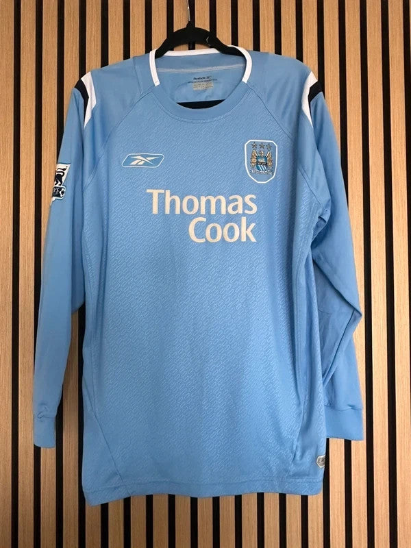 Maillot Manchester City 2004-2005 Sibierski