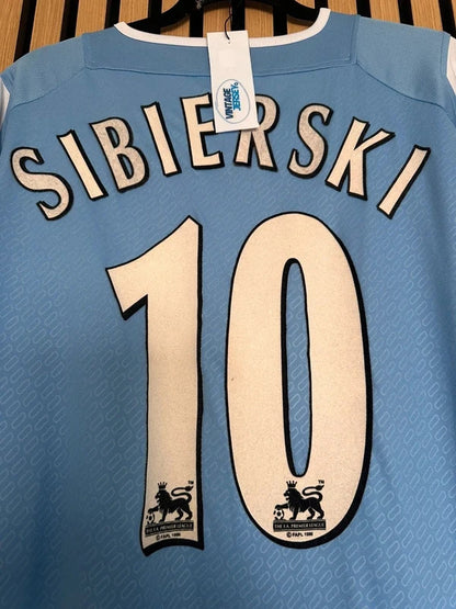 Maillot Manchester City 2004-2005 Sibierski