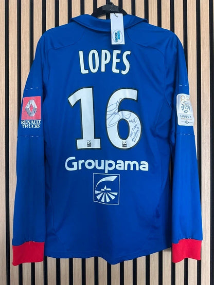 Maillot Lyon 2012-2013 Lopes signé