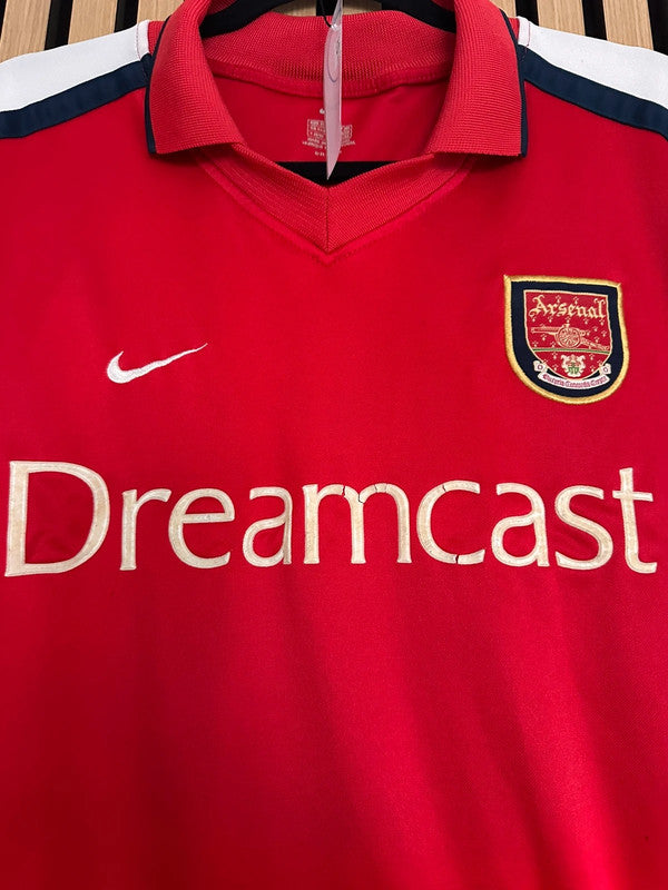 Maillot Arsenal 2000-2002